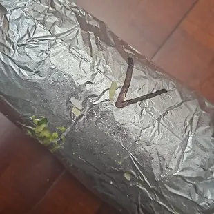 Veggie burrito! Stuffed! :)