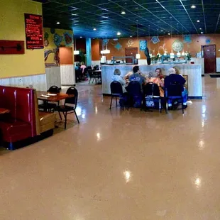 We have a 5,000 sqf restaurant and separate bar area for extra 50 people!