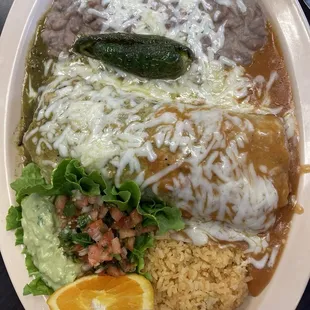 Burrito is enough to share between two people