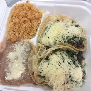 Beef Taco Plates