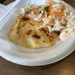 Chicken pupusa