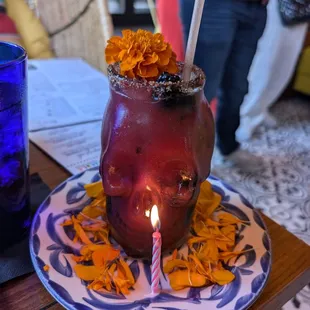 Dia de Los Muertos cocktail