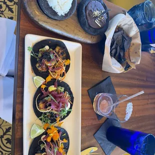 Pasilla Shrimp Tacos