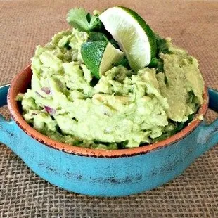 House made guacamole with absolutely no additives, just fresh, local ingredients. A side of guacamole is included in every box!`