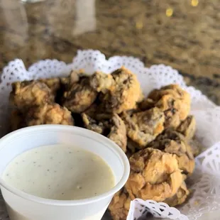 Fried Mushrooms, delicious!