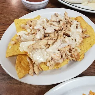 Chicken nachos