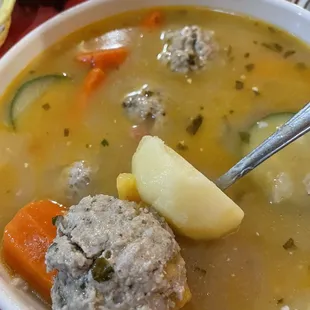 Sopa de Albondigas