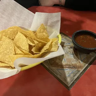 House chips and salsa