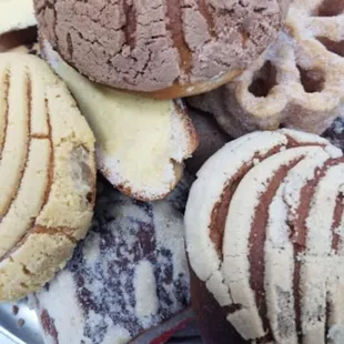 Conchas one of Mexicos favorite sweet pastries!