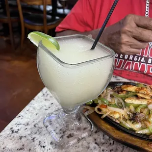 This is the large margarita. So good!