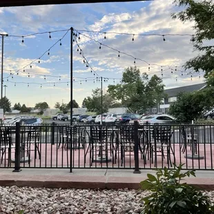 Patio dining