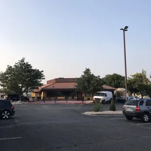 Outside