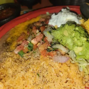 Sides that came with fajitas