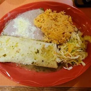Pork burrito