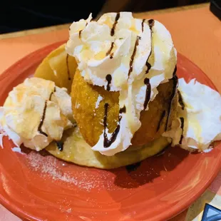 Fried icecream