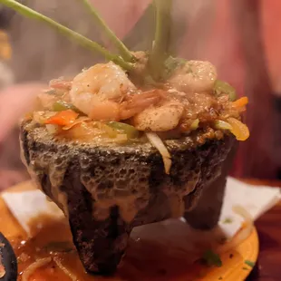 Seafood molcajete