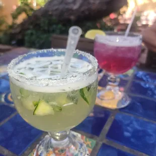 Prickly Pear Margaritas
