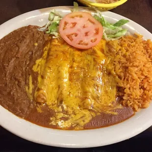 Enchiladas Plate