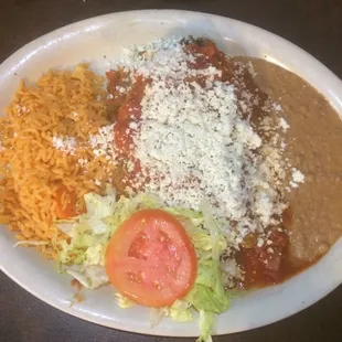 Chile relleno plate