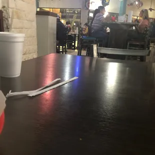 Table area