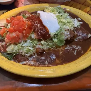 Enchiladas Rancheras