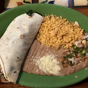 Mushroom Quesadilla Lunch