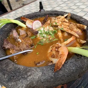 This is the signature dish, the mocajete, it was DELICIOUS! The service was great, very warm and hospitable and this dish was phenomenal!