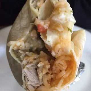 Chile Verde Burrito