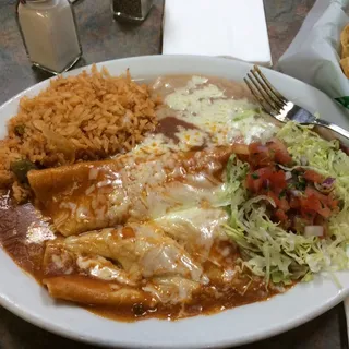 Two Enchiladas