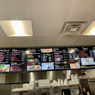 Inside menu