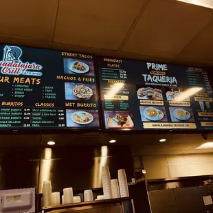 Menu as of 6/2024