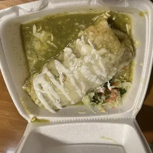 Carne Asada Wet Burrito