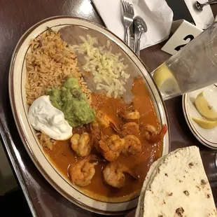 Camarones a La Diabla