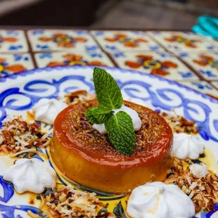 a plate of food on a table