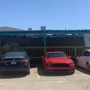 Outside of restaurant