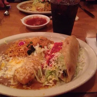 #9-CRISPY TACO AND TAMALE