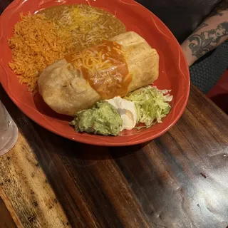 Chimichanga con Carne