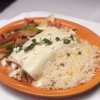 Cabrilla Enchiladas