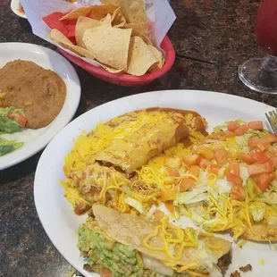 Perfectly crispy taco shells filled with so much meat.