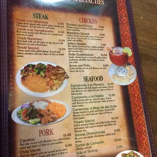 Menu.