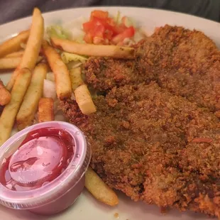 chicken fried steak (comes with gravy too)