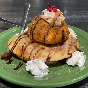 Fried ice cream