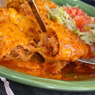 Chicken Enchiladas