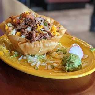 Lunch taco salad