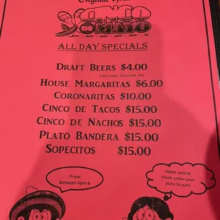 Cinco de Mayo especial