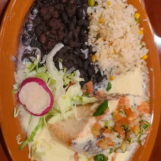 Lobster Stuffed Salmon