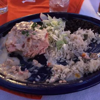Lobster Stuffed Salmon