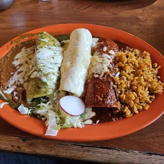 Plato Bandera Combo