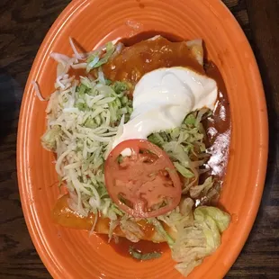 Enchiladas supremas