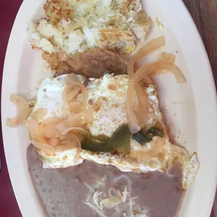 Delicious huevos rancheros.